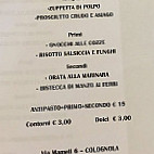 Leon D'oro menu