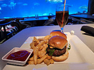 Sharks Underwater Grill food