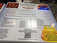 Harbor Burgers N' Shakes menu