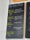 High Tide Juice Co. menu