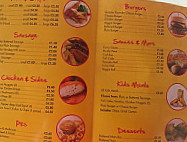 Golden Fisheries menu