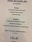La Casa Nostra menu