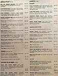 South End Cafe menu