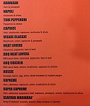 Sopranos menu