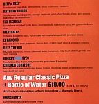 Sopranos menu