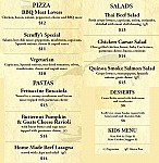 Scruffy Murphys menu