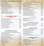 Trangs Restaurant menu