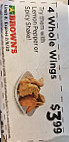 Brown's Chicken menu