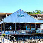 Aqua Yacht Harbor Grille outside