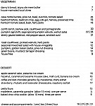 E'cco Bistro menu