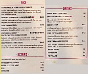 District 1 menu