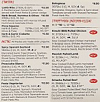 Crust Gourmet Pizza Bar menu