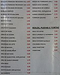 Nova Canelas menu