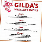 Gilda's Skaneateles menu