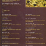 O Rei da Feijoada Carte