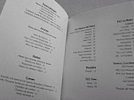 Timon Playa menu