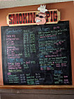 Smokin Pig menu