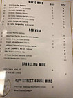 42nd Street And Grill menu