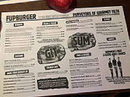 Fupburger menu