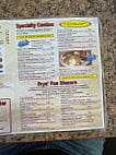 Yankton Fryn' Pan Family menu