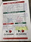 La Cevicheria menu