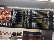 Kingston Deli Cafe Inc menu