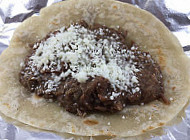 Lane's Quickie Tacos food