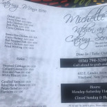 Michelle's Kitchen Cardápio
