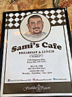 Sami's Cafe menu