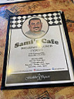Sami's Cafe menu