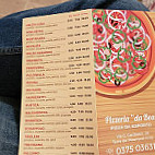 Pizzeria Da Bea menu