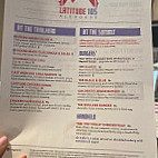 Latitude 105 menu