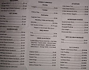 Tommy's Self Services menu