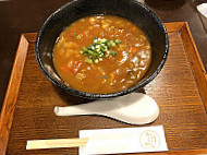 Gold Soup Udon food
