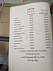 Tastewell Bakery Pizzeria menu