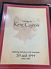 King Gyros menu