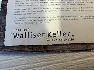 Walliser Keller 'SwissAlpeChuchi'