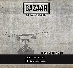 Bazaar Bar & Cocina de Origen