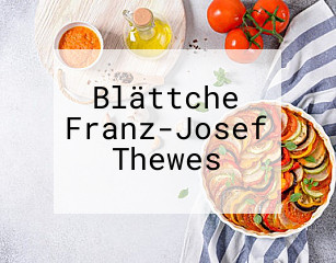 Blättche Franz-Josef Thewes
