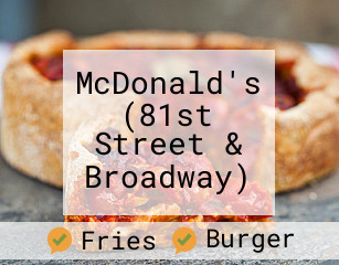 McDonald's (81st Street & Broadway)