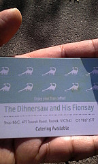 The Dihnersaw and His Fionsay