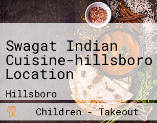 Swagat Indian Cuisine-hillsboro Location