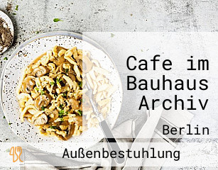 Cafe im Bauhaus Archiv