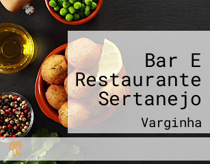 Bar E Restaurante Sertanejo