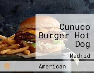Cunuco Burger Hot Dog