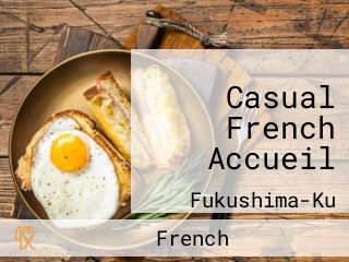Casual French Accueil