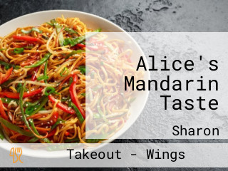 Alice's Mandarin Taste