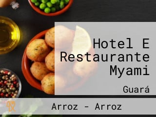 Hotel E Restaurante Myami