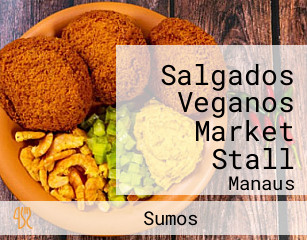 Salgados Veganos Market Stall
