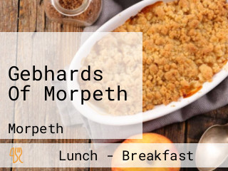 Gebhards Of Morpeth